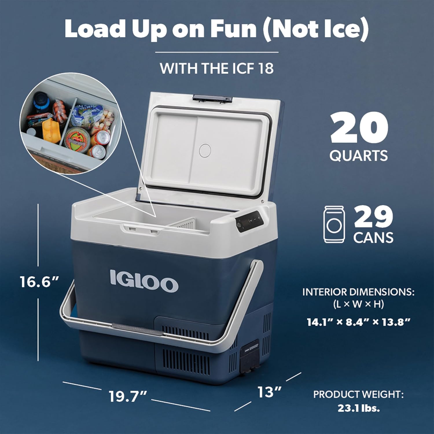 Igloo ICF Electric Compressor Cooler