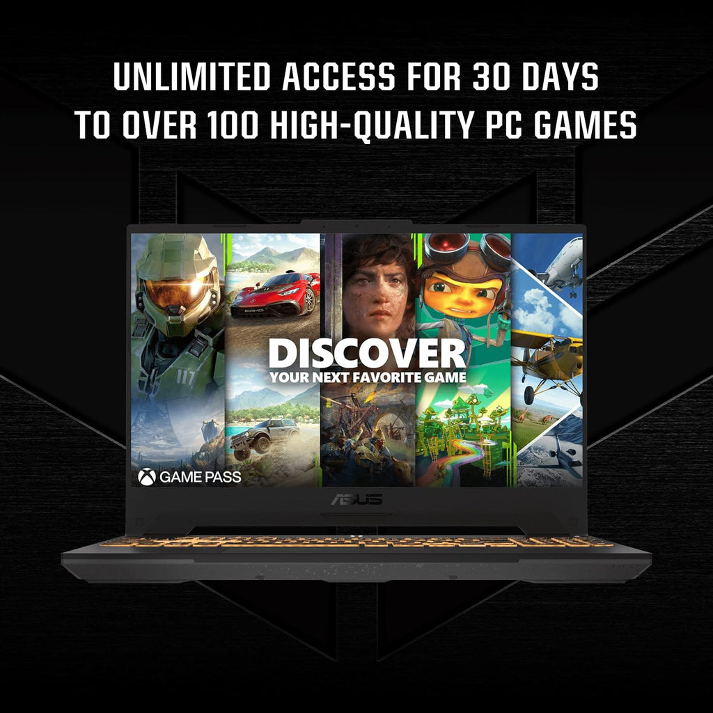 ASUS TUF Gaming F15 Gaming Laptop, 15.6â€ 144Hz FHD IPS-Type Display, Intel Core i5-11400H Processor, GeForce RTX 3050 Ti, 16GB DDR4 RAM, 512GB PCIe SSD, Wi-Fi 6, Windows 11 Home, FX506HEB-RS53, Black