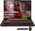 ASUS TUF A16 16' WUXGA 144Hz Gaming Laptop, AMD Ryzen 7 7445HS, GeForce RTX 4050, 32GB DDR5, 2TB SSD, RGB Backlit Keyboard, Copilot, 720p Camera, Win 11 Pro, Gray, 1TB Docking Station Set