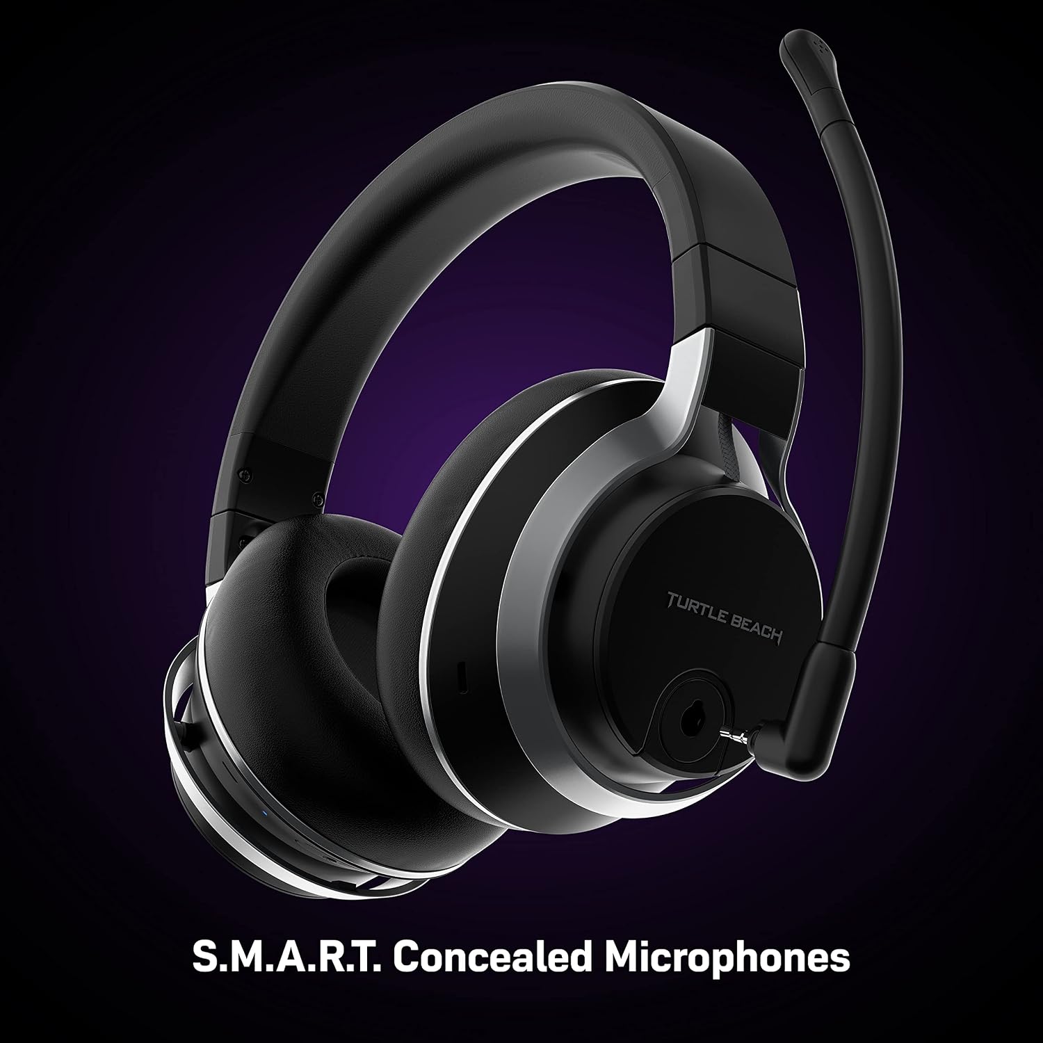 Turtle Beach Stealth Pro Multiplatform Wireless Noise-Cancelling Gaming Headset for PS5, PS4, PC, Mac, Mobile – Swappable Batteries – Black