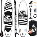 OutdoorCrusier Ultra-Portable Inflatable Stand-Up Paddle Board, Lightweight & Stable with Non-Slip Design, Complete SUP Accessories, Durable Drop-Stitch Material