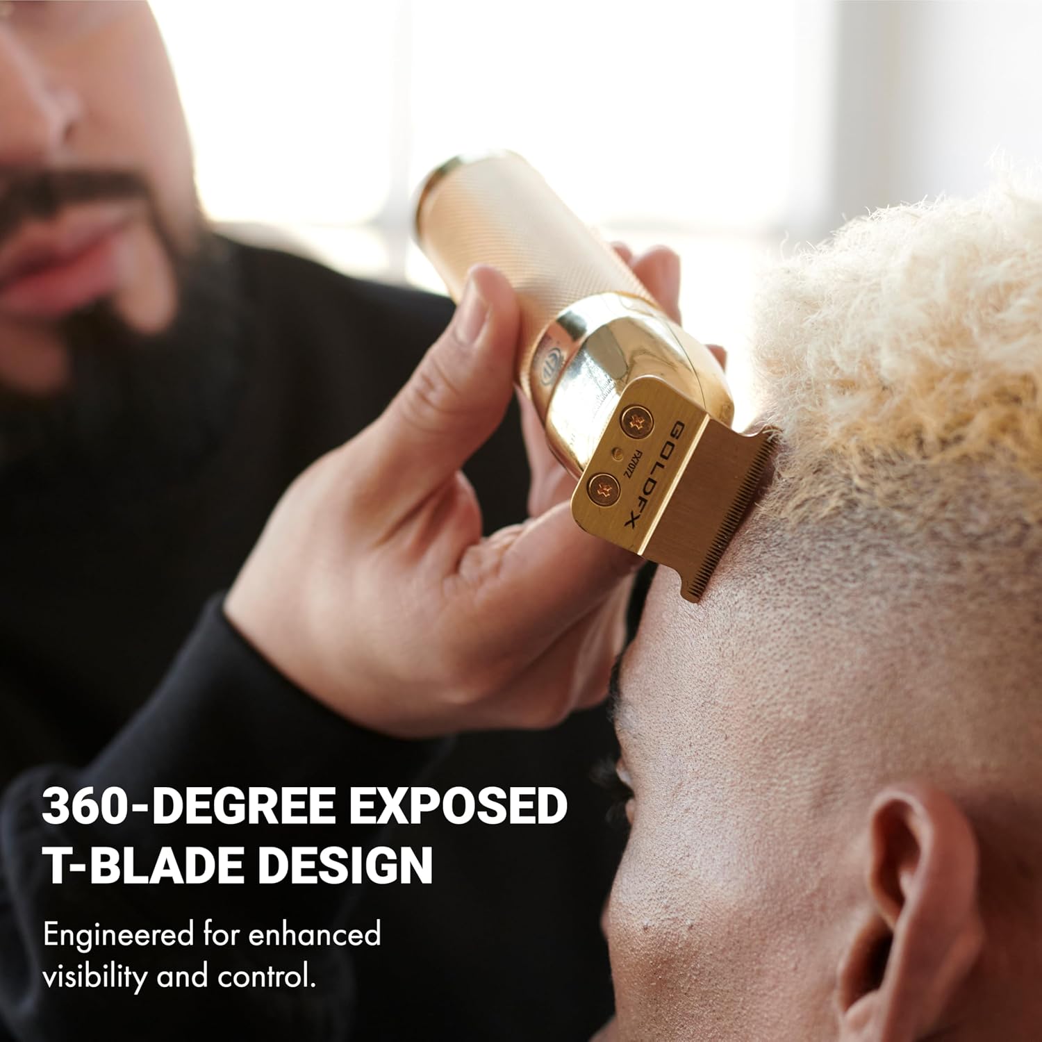 BaBylissPRO FX+ Professional Barber Cord/Cordless Hair Trimmers – Beard Trimmer for Men, Professional Stylist & Barber Clippers, USB-C Cordless Hair Trimmers for Men