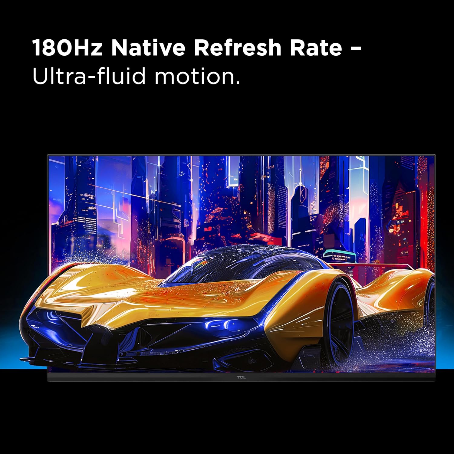TCL 27' G64 Series QHD HDR QD-Mini LED Gaming Monitor (27G64, 2025 Model) Halo Control System, 180Hz Refresh Rate, LD180 Precise Dimming Series, HDR600 Brightness, 1ms, AMD FreeSync, NVIDIA G-SYNC