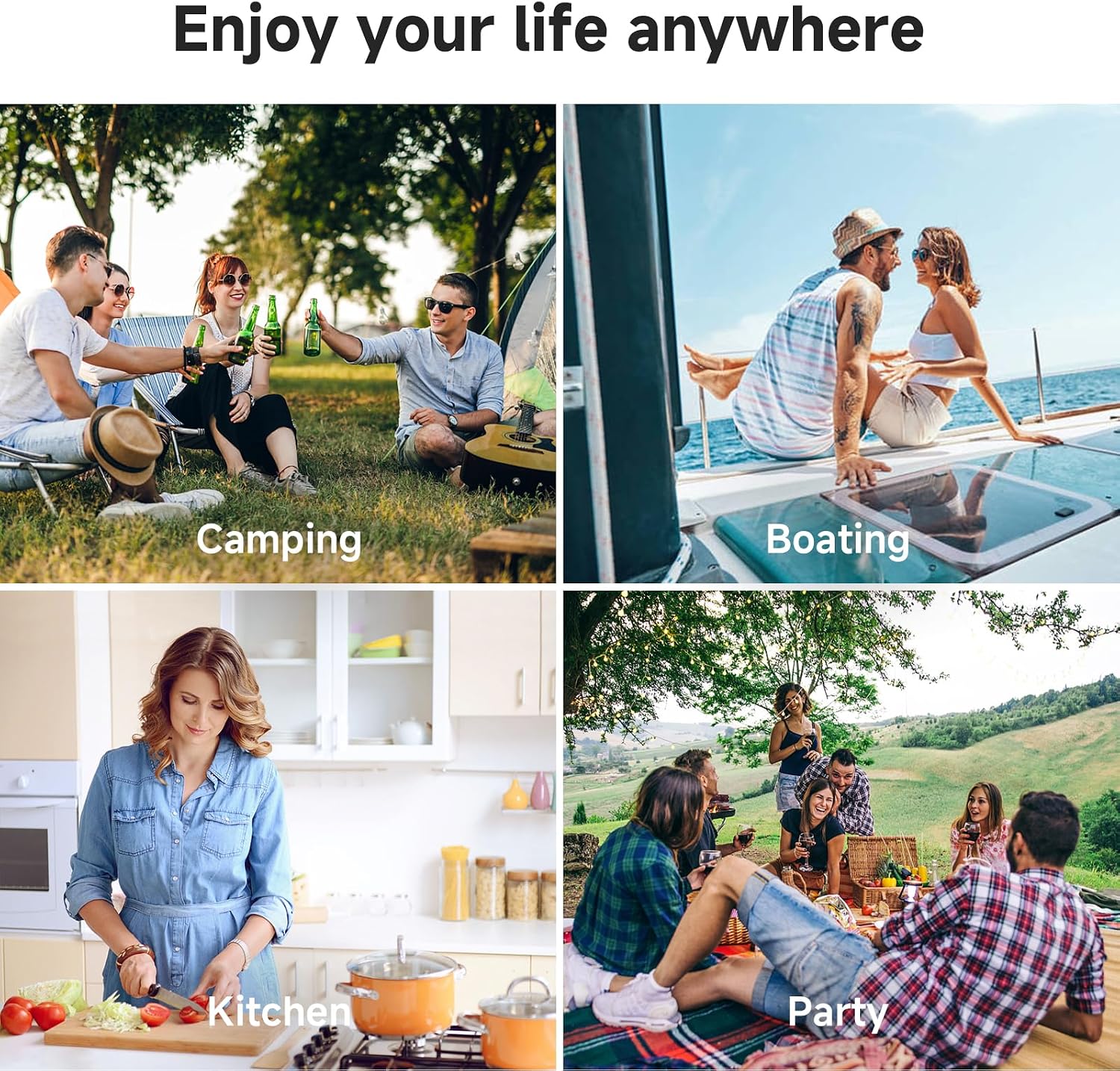 BODEGA BODEGACOOLER 12 Volt Car Refrigerator,38 Quart Portable Freezer Fridge,Car Fridge Dual Zone WIFI APP Control,(36L)-4℉-68℉Car Cooler 12/24V DC and 100-240V AC for Outdoor,RV,Travel,Camping