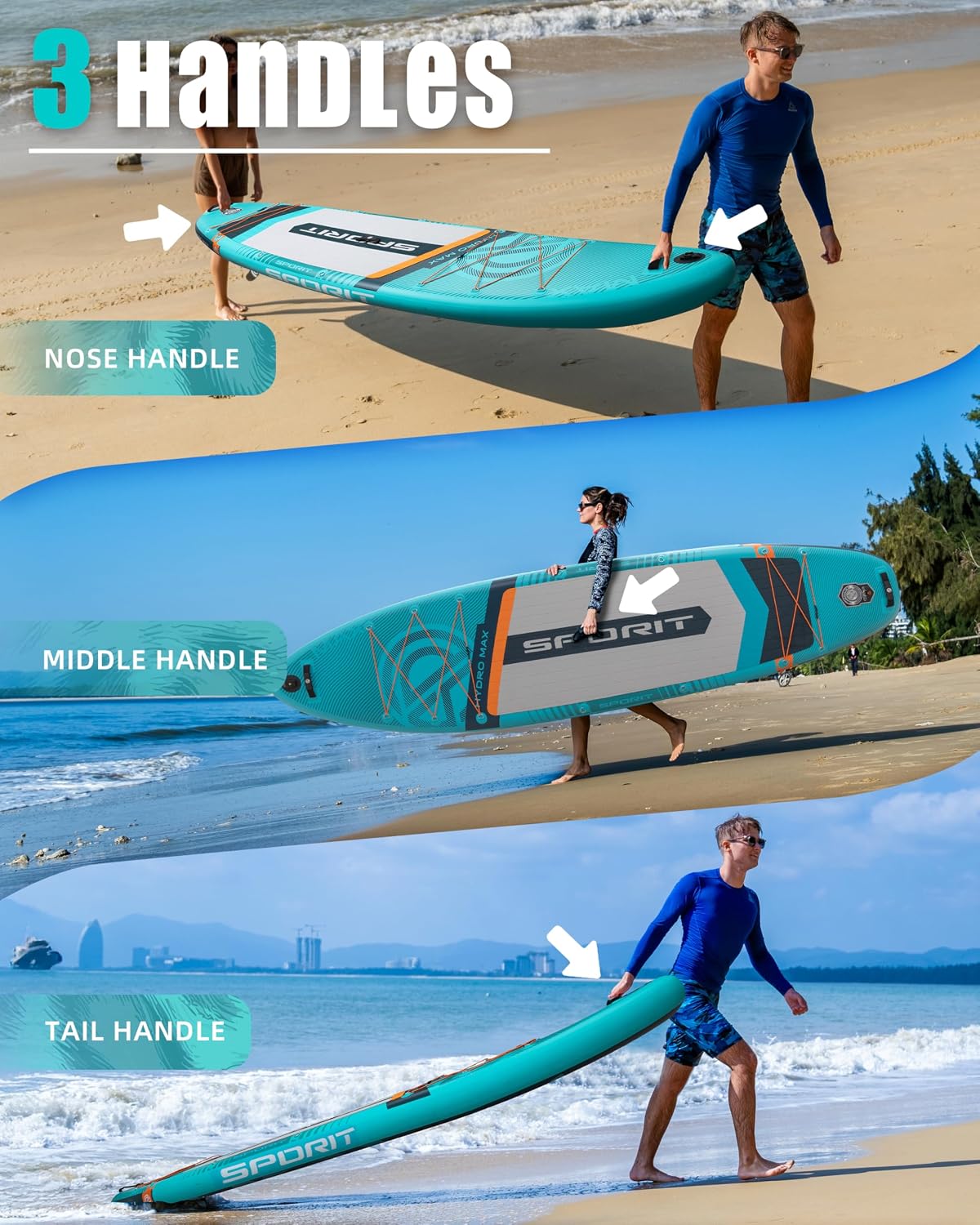 11'6' x 35' Extra Wide Inflatable Paddle Board for Adults, 450 lb Capacity Wide Stable Stand Up Paddle Board, 2–3 Person SUP, Heavy Duty 22 PSI, US Fin, Kayak D Rings, Large Stable Paddleboard
