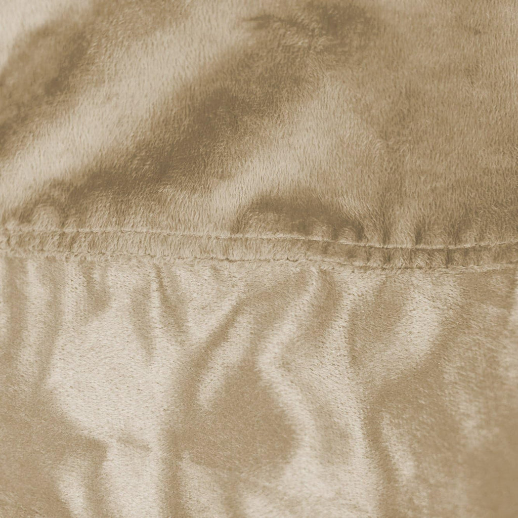 Sofa Sack Bean Bag Lounger - Plush Bean Bag Sofas with Super Soft Microsuede Cover - XL Memory Foam Stuffed Lounger Chairs for Kids, Adults, Couples - Jumbo Bean Bag Chair Furniture 6 Feet - Camel