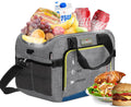 Electric Cooler Bag, Portable Electric Cooler, Foldable Heater Bag, Powered 12 Volt AC/DC Compatible, for Cooling Pre-Cooled Food & Drinks