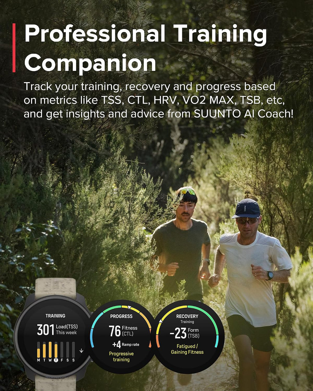 SUUNTO Race S GPS Sports Watch, 1.32' AMOLED Touchscreen w/Crown, 13 Days Battery Life, Training & Sleep Health Tracking, Dual-GNSS, 32GB Global Offline Maps, Lightweight for Running, Gravel Gray