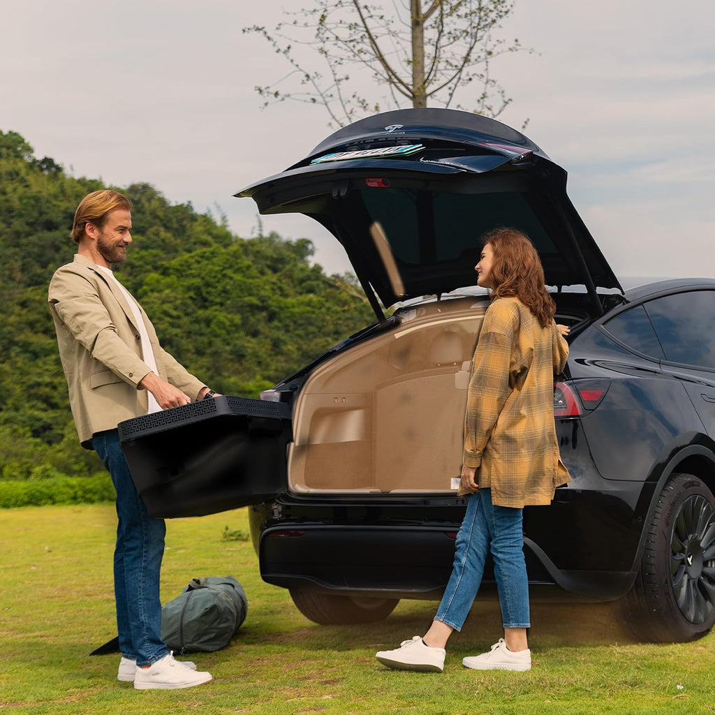 CHERY INDUSTRIAL.COM Car Refrigerator 12 Volt Tesla Fridge Model 3 Portable Car Freezer App Control -4℉-50℉ for Travel Camping Road Trip 22QT(20L)