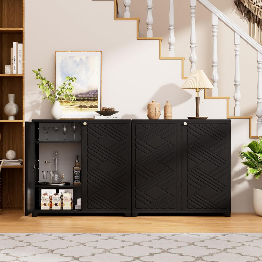 Mrosaa Outdoor/Indoor Storage Box,Resin and Plastic Storage Cabinet Waterproof,Outdoor Cabinet for Patio/Garden/Balcony/Backyard/All Room(with 3 Shelves)-Black