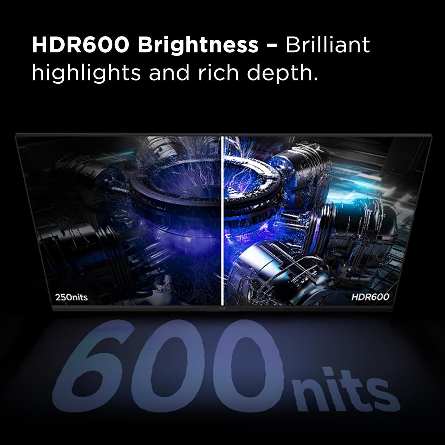 TCL 32' G64 Series QHD HDR QD-Mini LED Gaming Monitor (32G64, 2025 Model) Halo Control System, 180Hz Refresh Rate, LD336 Precise Dimming Series, HDR600 Brightness, 1ms, AMD FreeSync, NVIDIA G-SYNC