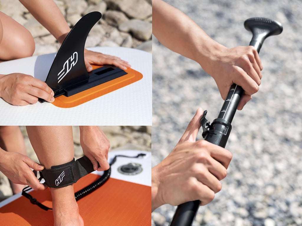 Bestway Hydro-Force SUP, Inflatable Stand Up Paddle Board, Complete Set, Multiple Styles, Sizes, 9FT, 10FT, 10'2FT