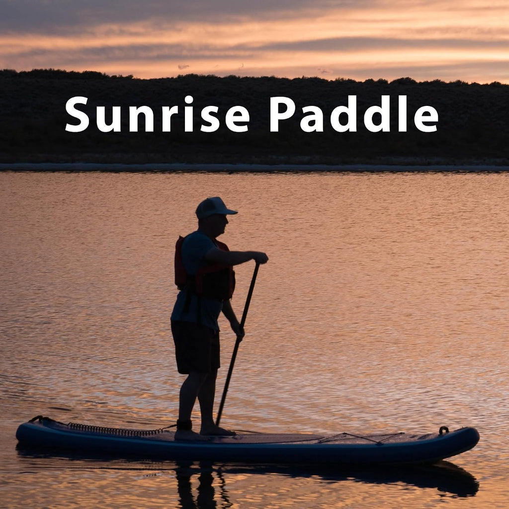 Sea Eagle Newly Re-Designed Longboard LB11 Inflatable Stand Up/Sit Down 11' iSUP Paddleboard - Beginners/Experts, Flat Water/Surf- Sit, Stand, Surf, Fish, Tour or do Yoga