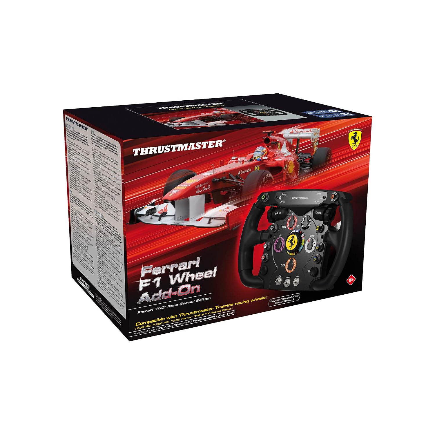 Thrustmaster F1 Racing Wheel (compatible w/ PS5, PS5 Pro, PS4, XBOX Series X/S, One, PC)