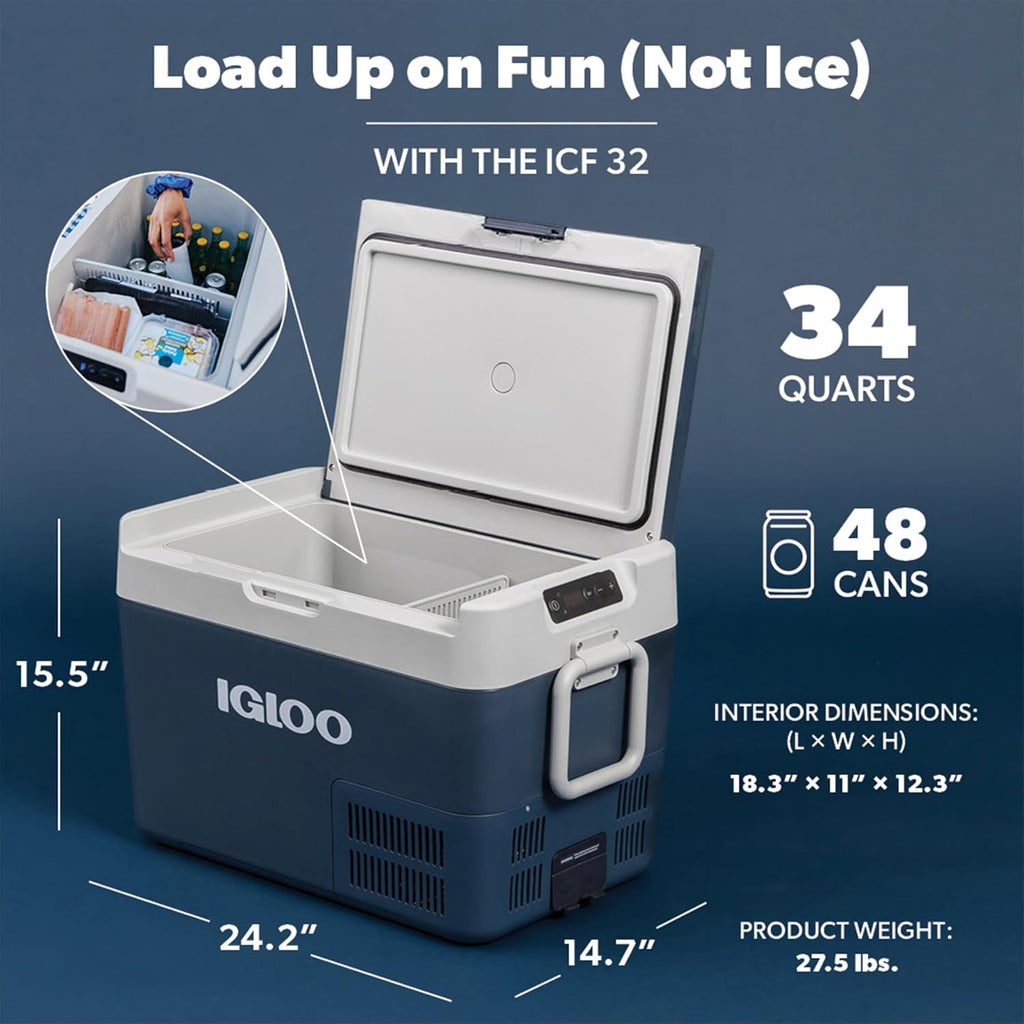 Igloo ICF Electric Compressor Cooler