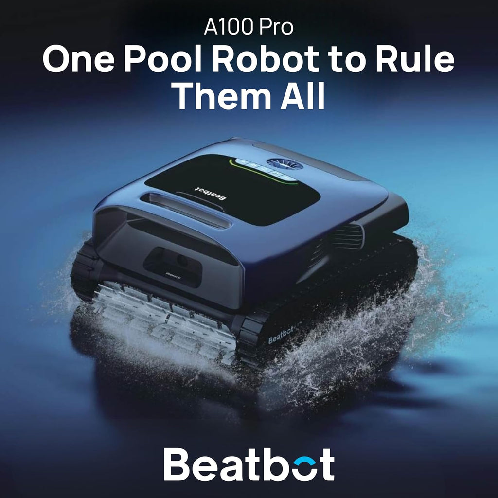 Beatbot A100 Pro Cordless Robotic Swimming Pool Cleaning Vacuum, APP Controlled