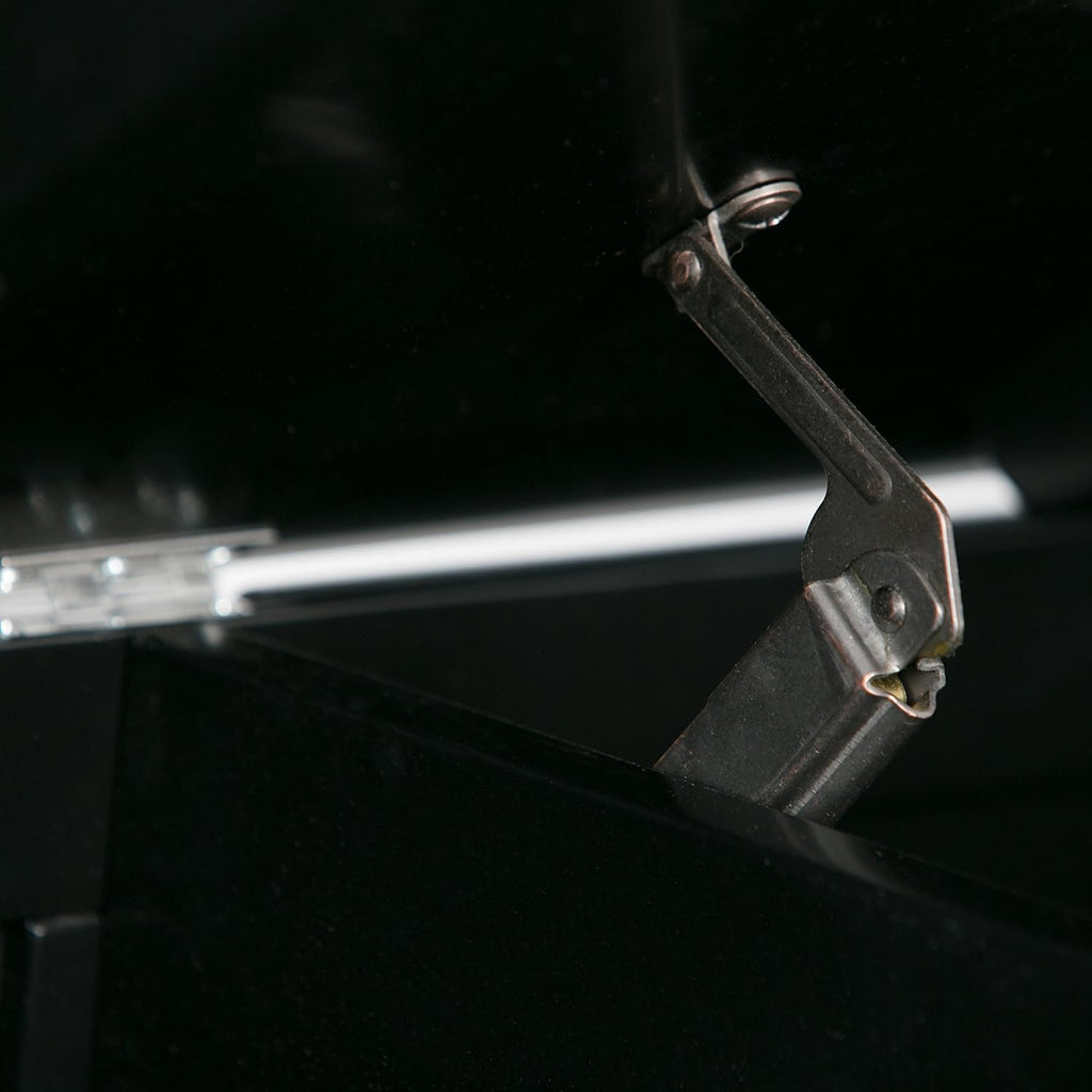 SIMPLIHOME Amherst Entryway Storage Bench - 48 inch Wide Solid Wood Hallway Seat in Black, Transitional Bench for Entryway or Living Room with Lift-Up Lid and Spacious Storage