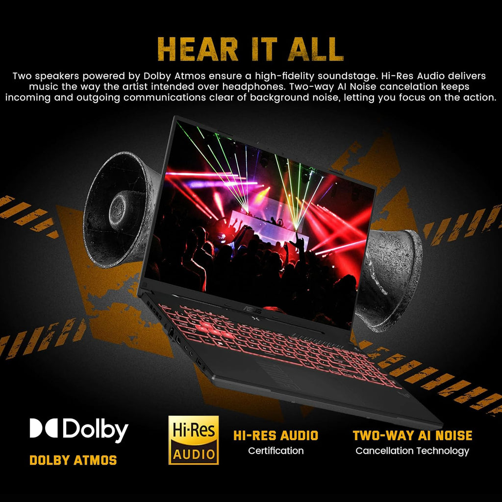 ASUS TUF A16 16' WUXGA 144Hz Gaming Laptop, AMD Ryzen 7 7445HS, GeForce RTX 4050, 64GB DDR5, 2TB SSD, RGB Backlit Keyboard, Copilot, 720p Camera, Win 11 Pro, Gray, 1TB Docking Station Set