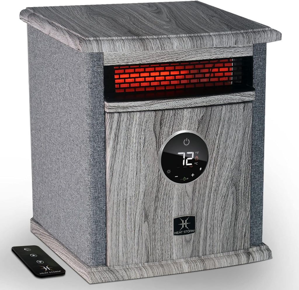 Heat Storm HS-1500-ILODG Cabinet Heater, 15' H x 13.5' W x 11' D, Gray