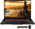 ASUS TUF A18 Gaming Laptop, 18' WUXGA 144Hz Display, AMD Ryzen 7 260, NVIDIA GeForce RTX 5060 8GB GDDR7, 64GB DDR5, 4TB SSD, Backlit Keyboard, FHD IR Camera, Win 11 Pro, Gray, 1TB Docking Station Set