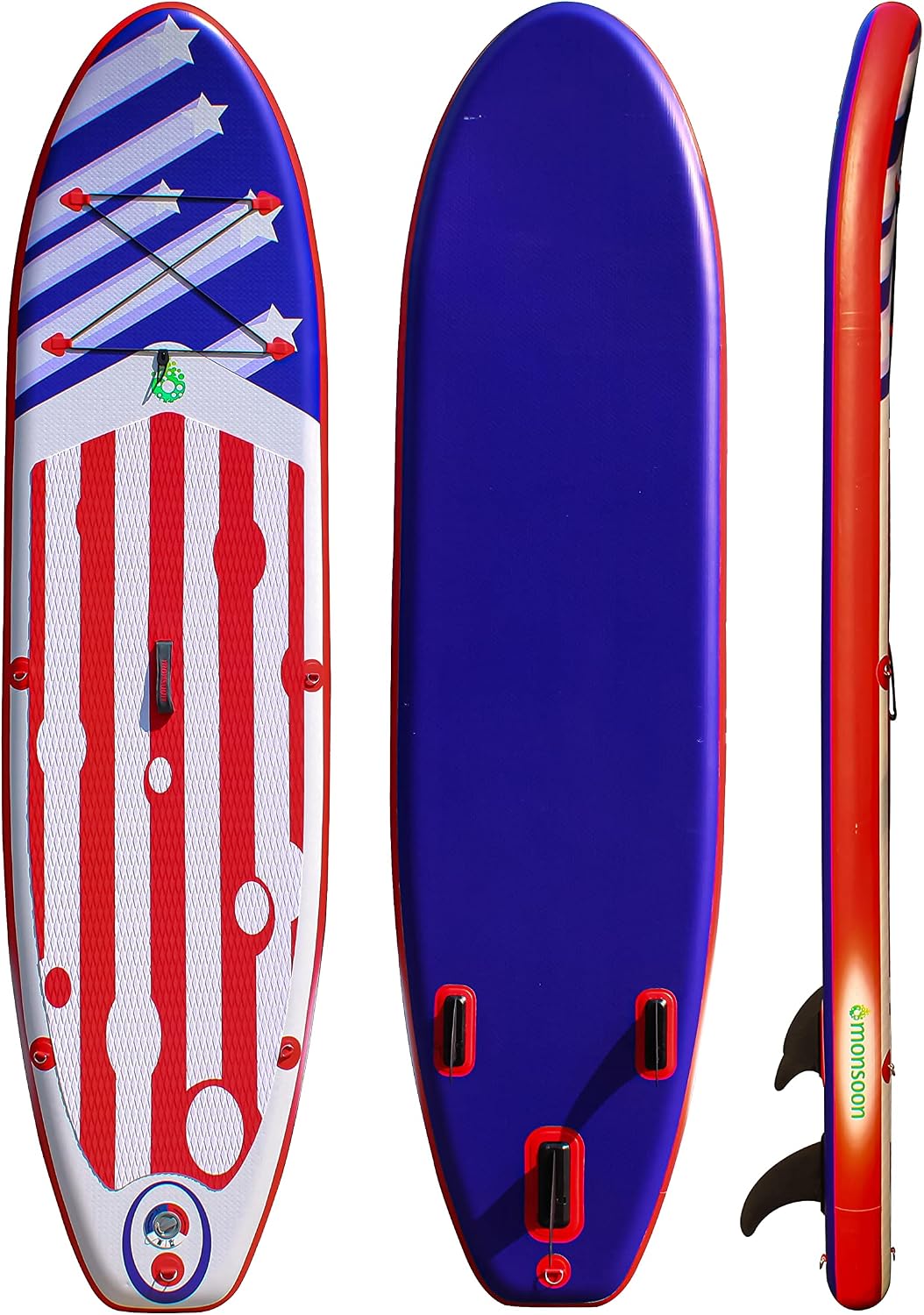 [Monsoon] Inflatable Stand Up Paddle Board SUP Paddleboard with Accessories and Carry Bag Bundle