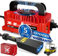 36 Volt 18 Amp Golf Cart Charger for EZGO TXT with 2-Pin D Style Plug Only for Lead Acid Battery
