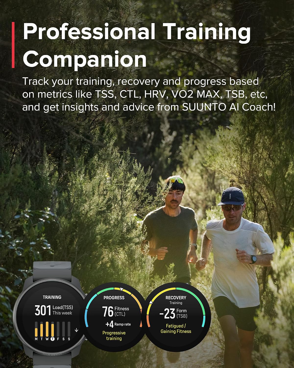SUUNTO Race S GPS Sports Watch, 1.32' AMOLED Touchscreen w/Crown Button, 13 Days Battery Life, Training & Sleep Health Tracking, Dual-GNSS, 32GB Global Offline Maps, Lightweight for Running, Graphite