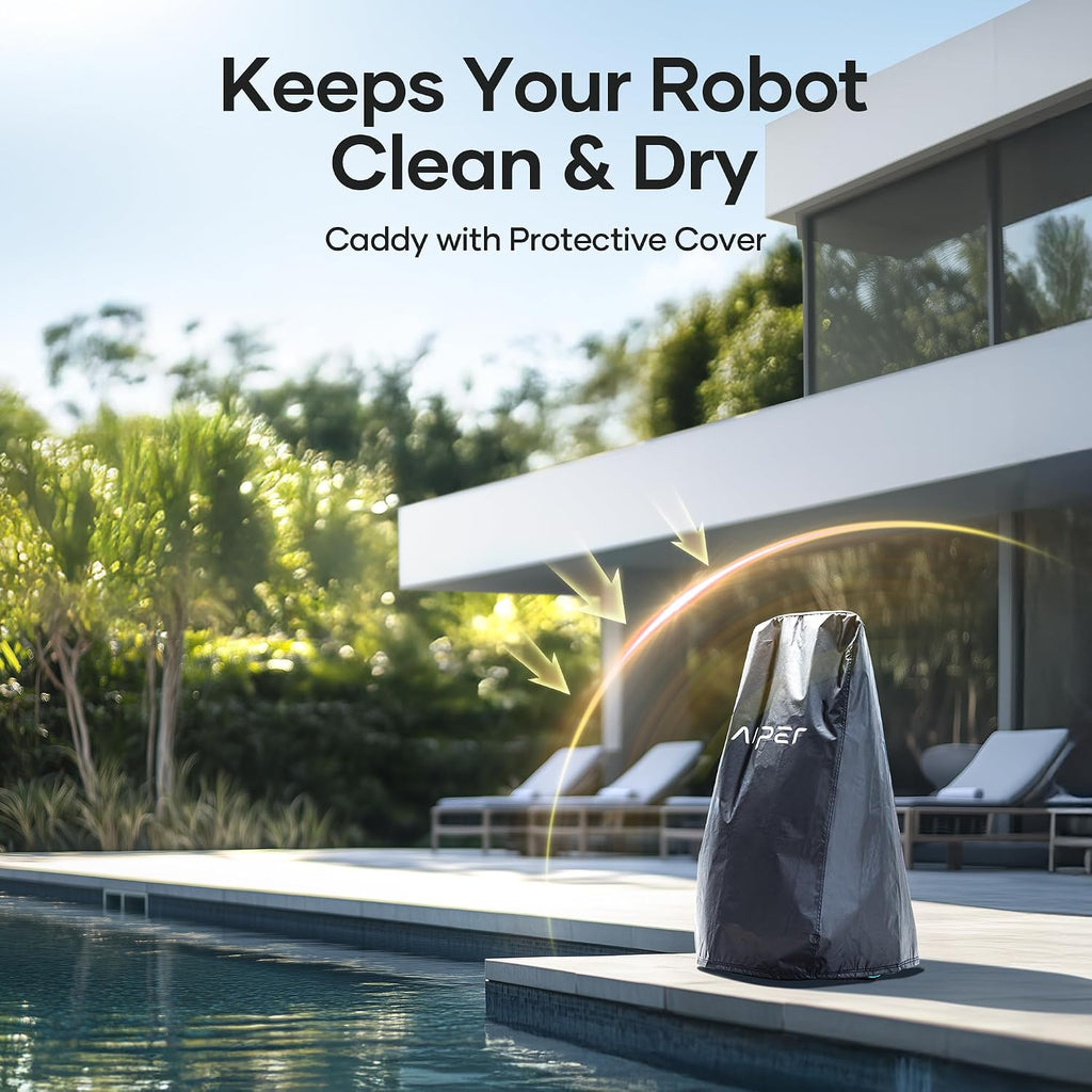 Aiper Caddy for Scuba X1 Pro Max, Scuba X1 Pro and Scuba X1 Robotic Pool Cleaner, Charging Dock-Compatible, Easy Mobility, Charge and Storage
