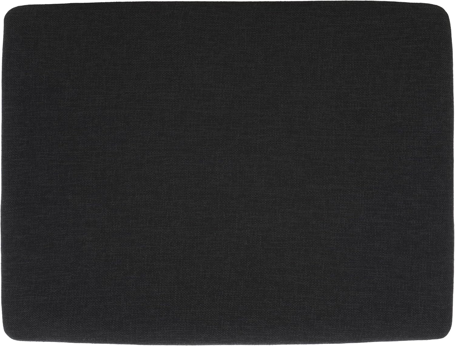 SAFAVIEH Home Collection Solo Black/Natural Open Shelf Bench with Cushion