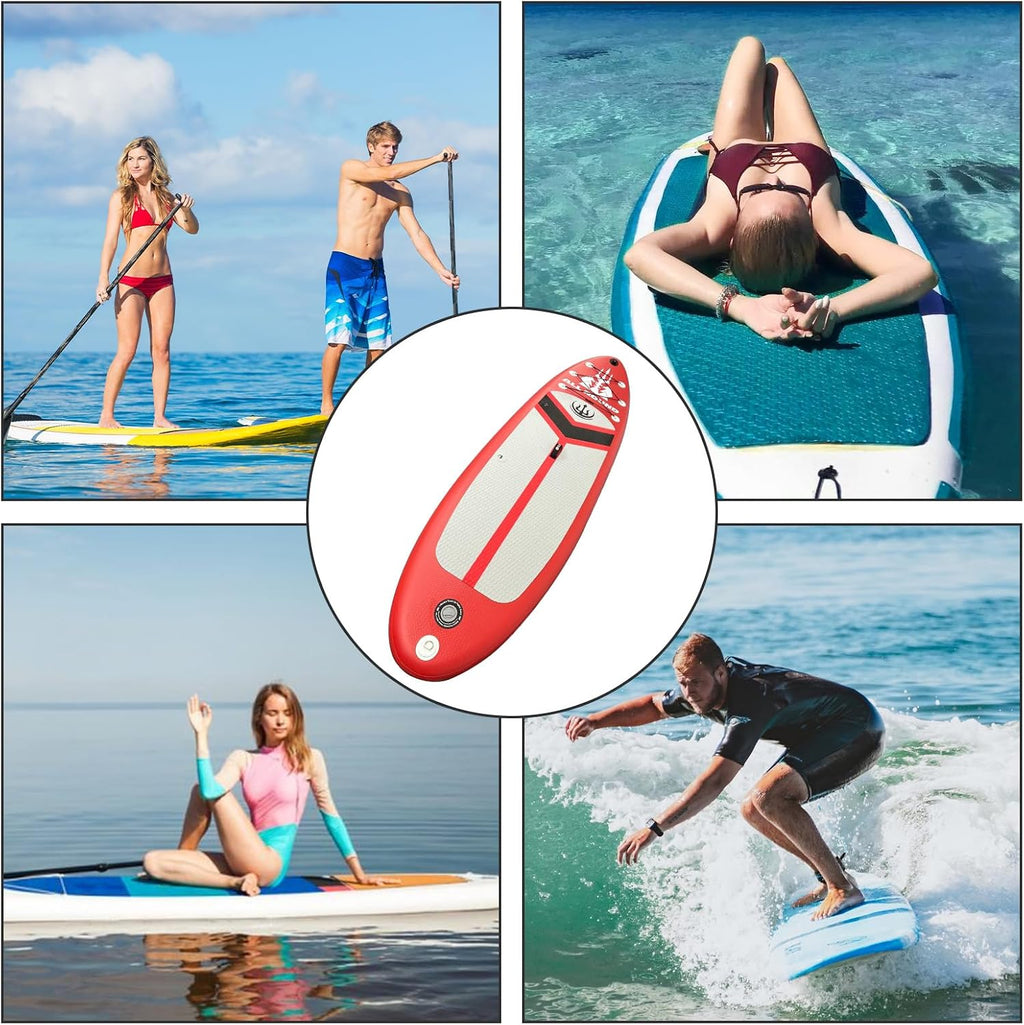 GarveeLife Inflatable Stand Up Paddle Board,10 ft 6 in Upgrade Version Blow Up Paddle Boards for Adults with Free Premium Sup Accessories & Backpack, Adjustable Paddle, Fins, Hand Pump