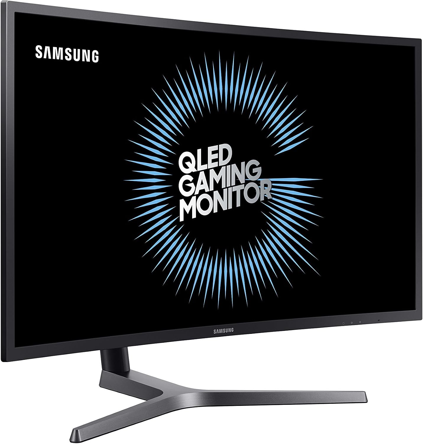 Samsung C27HG70 27-Inch HDR QLED Curved Gaming Monitor (144Hz / 1ms) Model C27HG70QQN (Renewed)