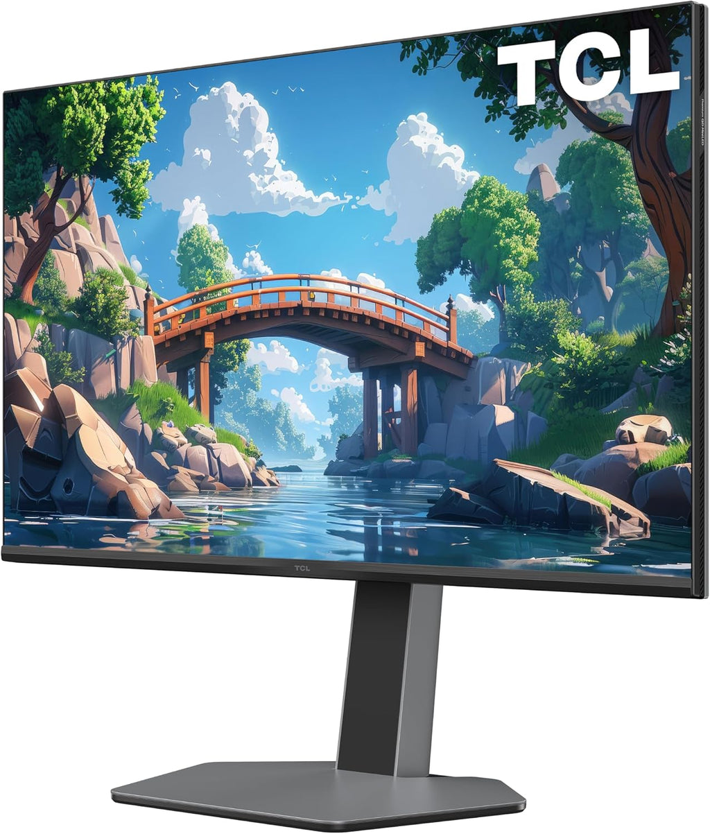 TCL 32' G64 Series QHD HDR QD-Mini LED Gaming Monitor (32G64, 2025 Model) Halo Control System, 180Hz Refresh Rate, LD336 Precise Dimming Series, HDR600 Brightness, 1ms, AMD FreeSync, NVIDIA G-SYNC