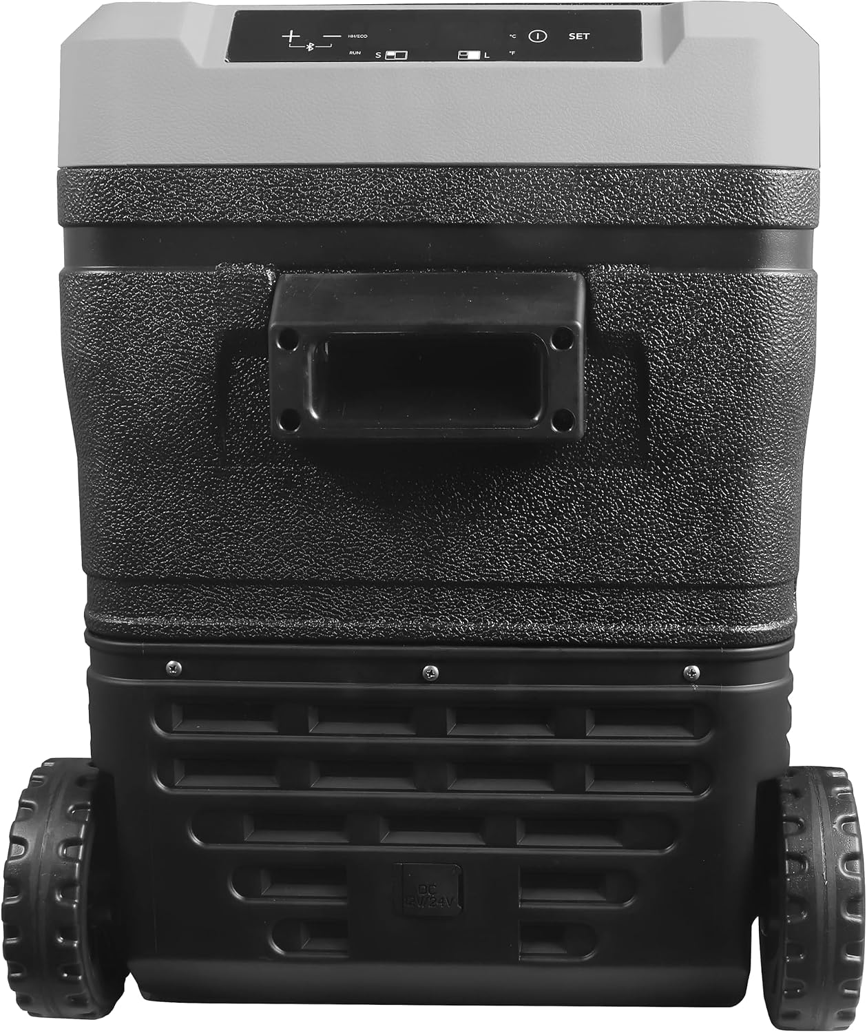 Frigidaire, 51 Qt. Portable Convertible Electric Refrigerator/Freezer Trolley-With App, Dual Zone, Black