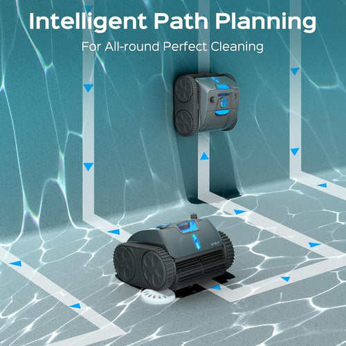 (2026 Upgraded) WYBOT C1 Max Inground Pool Vacuum Robot with APP, Manual Mode Switching, 180~210 Mins, Smart Navigation for 2152 sq.ft, Floor & Wall Climbing Pool Cleaner, Ideal for Inground