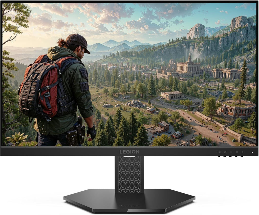 Lenovo Legion 24-10 Gaming Monitor - 23.8' IPS FHD Display - 240Hz - 0.5ms MPRT - AMD FreeSync Premium - HDR10 - Ergonomic LTPS Stand - HDMI 2.1 and DisplayPort 1.4 - Raven Black