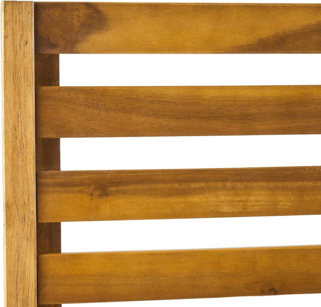 Christopher Knight Home Priscilla Outdoor Wooden Hall Tree, Teak Finish