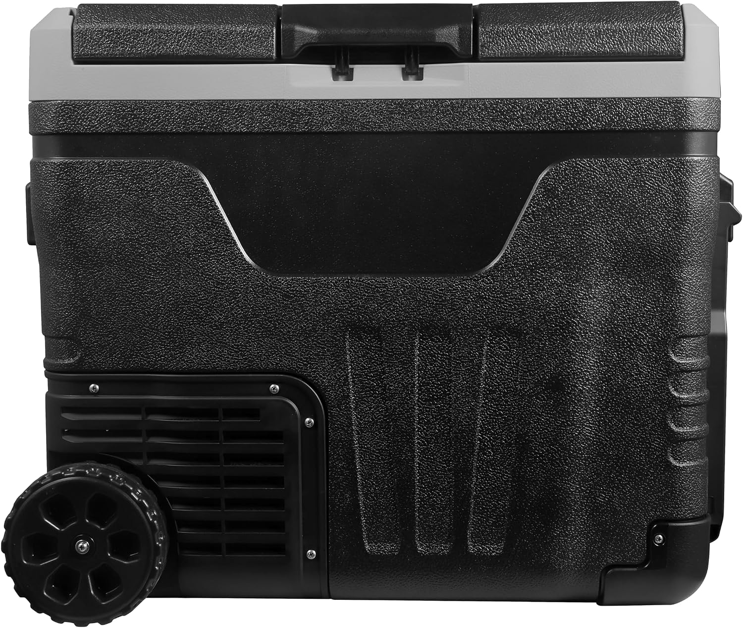Frigidaire, 51 Qt. Portable Convertible Electric Refrigerator/Freezer Trolley-With App, Dual Zone, Black