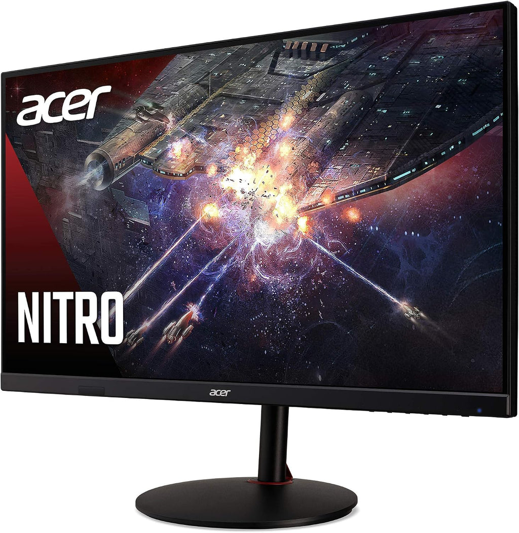 acer Nitro XV322QU KVbmiiphzx 31.5' WQHD 2560 x 1440 Agile-Splendor IPS Gaming Monitor AMD FreeSync Premium | Up to 170Hz | Up to 0.5ms | DisplayHDR400 | TUV/Eyesafe | Display Port 1.2 & 2 x HDMI 2.0