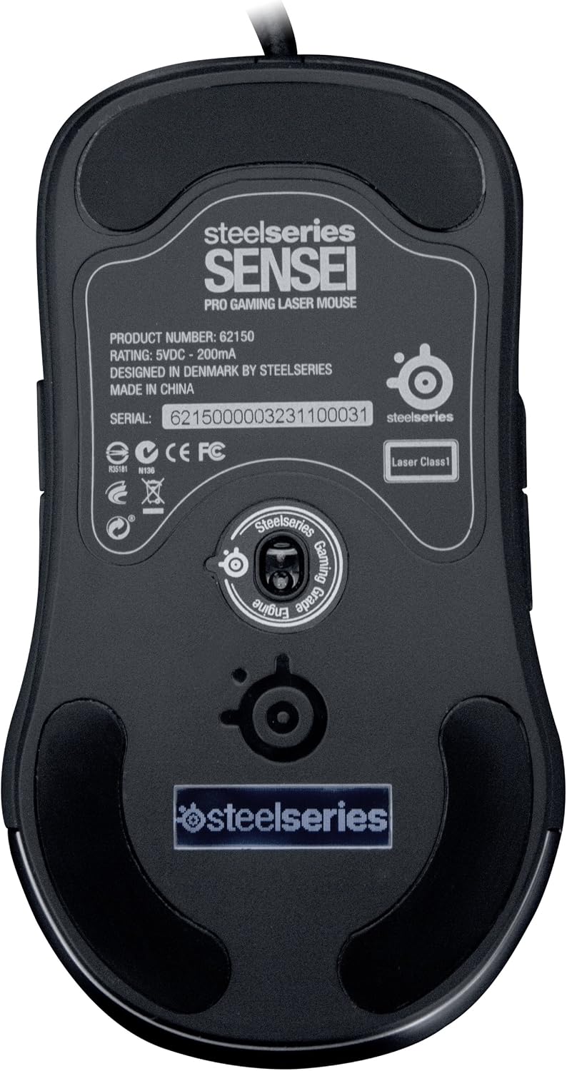 SteelSeries Sensei Laser Gaming Mouse - Grey