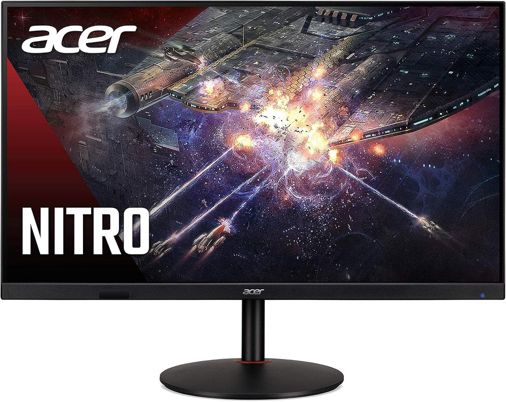 acer Nitro XV322QU KVbmiiphzx 31.5' WQHD 2560 x 1440 Agile-Splendor IPS Gaming Monitor AMD FreeSync Premium | Up to 170Hz | Up to 0.5ms | DisplayHDR400 | TUV/Eyesafe | Display Port 1.2 & 2 x HDMI 2.0