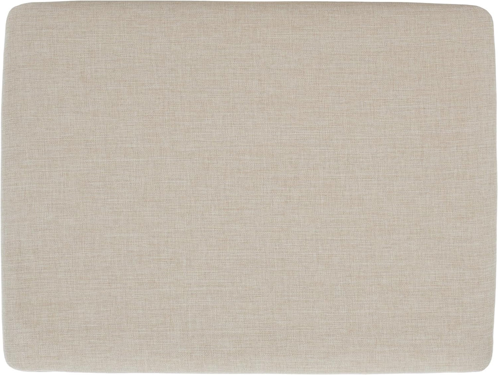 SAFAVIEH Home Collection Solo Cream/Natural Open Shelf Bench with Cushion