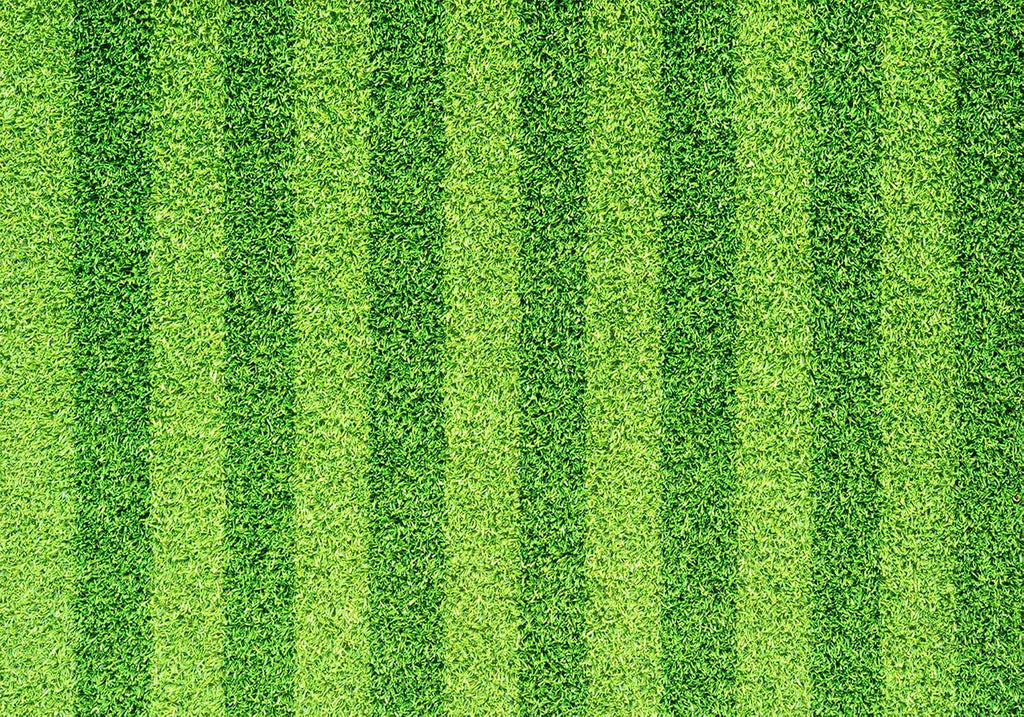 20X10ft Fabric Green Striped Grass Field Backdrop Soccer Sports Ground Background for Kids Birthday Party Decorations Outdoor Theme Wall Hanging Photo Studio Props