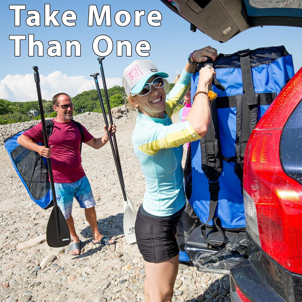 Sea Eagle NeedleNose 12'6' Inflatable Lightweight High Pressure Drop Stitch Stand Up Paddle Board Patented Wave Piercing Bow, with SUP Paddle, Pump, Slide in Skeg and Backpack