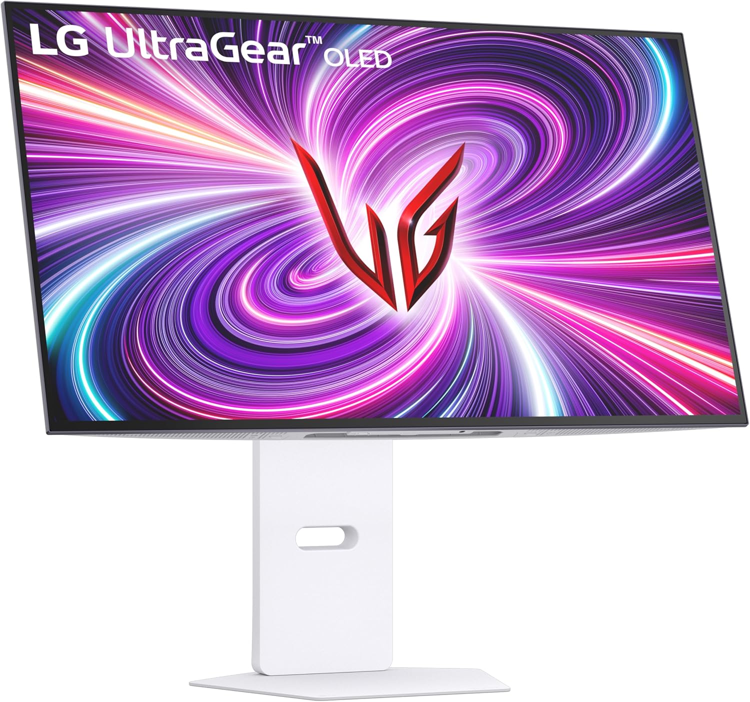 LG ‎32GS95UV 32-inch Ultragear OLED Gaming Monitor 4K UHD 1440p 240Hz 0.03ms DisplayHDR True Black 400 AMD FreeSync Premium Pro NVIDIA G-Sync HDMI 2.1 DisplayPort Tilt/Height/Swivel Stand White