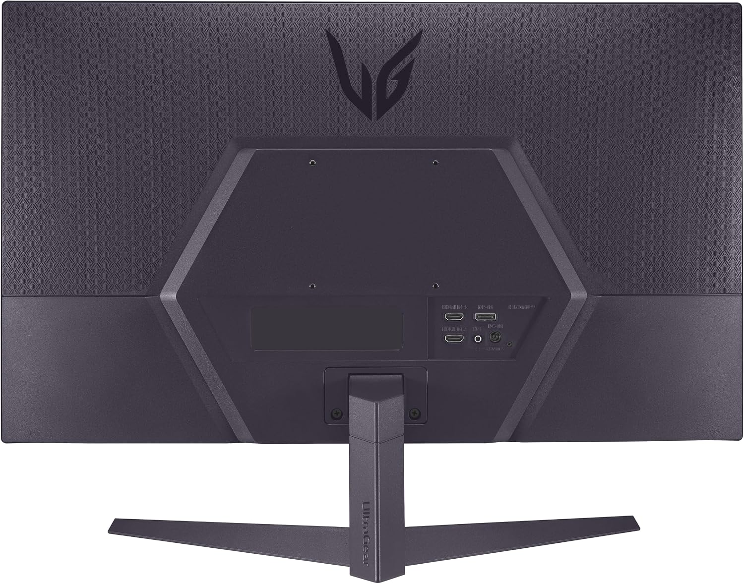 LG 27-inch Ultragear Gaming Monitor, FHD 1920x1080, 180Hz, 1ms, AMD FreeSync, Black