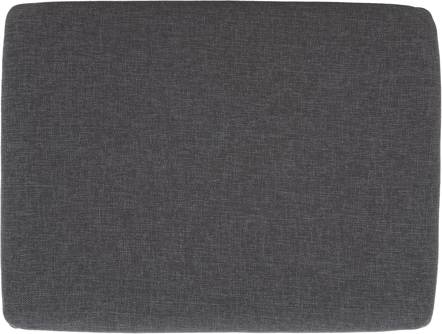 SAFAVIEH Home Collection Solo Dark Grey/Natural Open Shelf Bench with Cushion