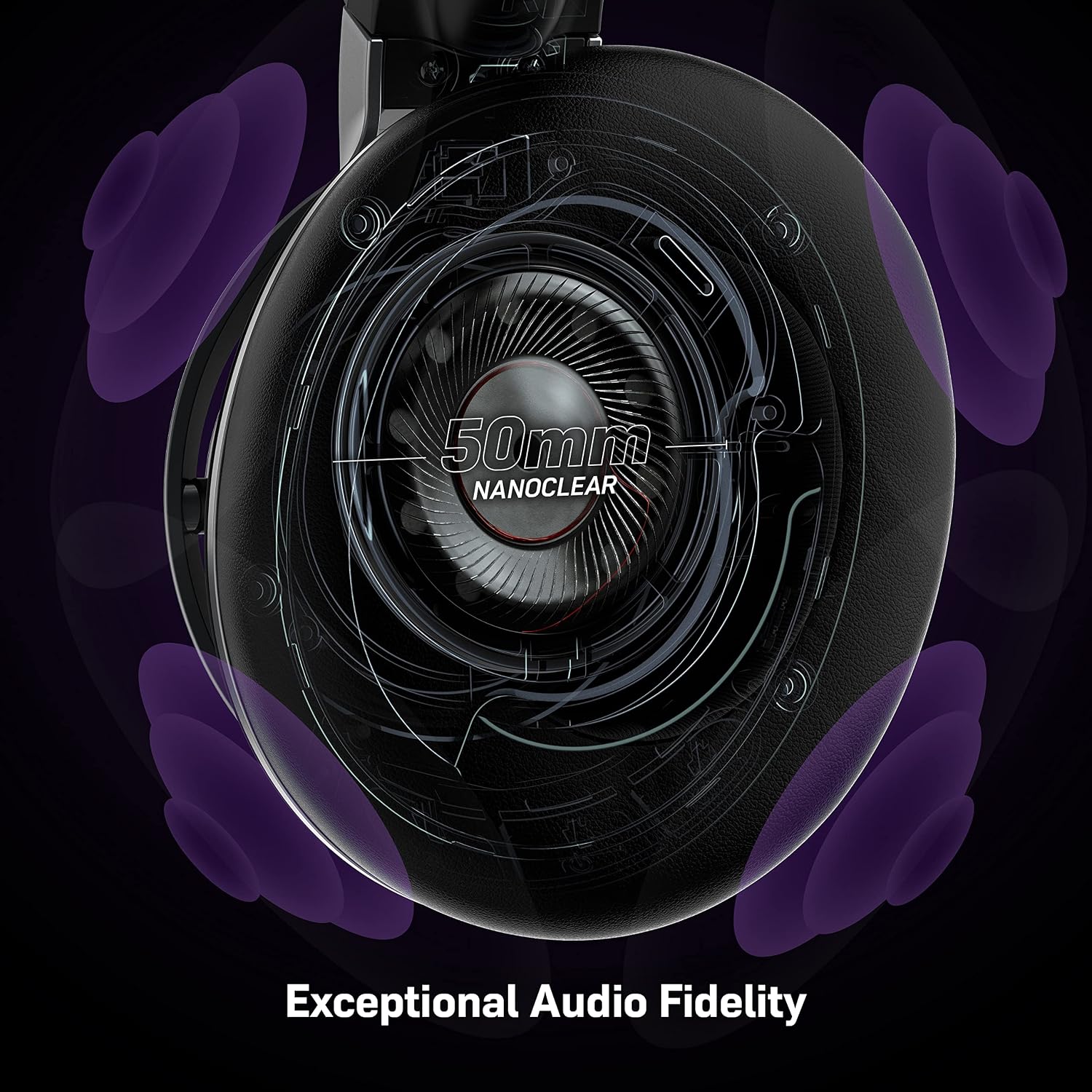 Turtle Beach Stealth Pro Multiplatform Wireless Noise-Cancelling Gaming Headset for PS5, PS4, PC, Mac, Mobile – Swappable Batteries – Black