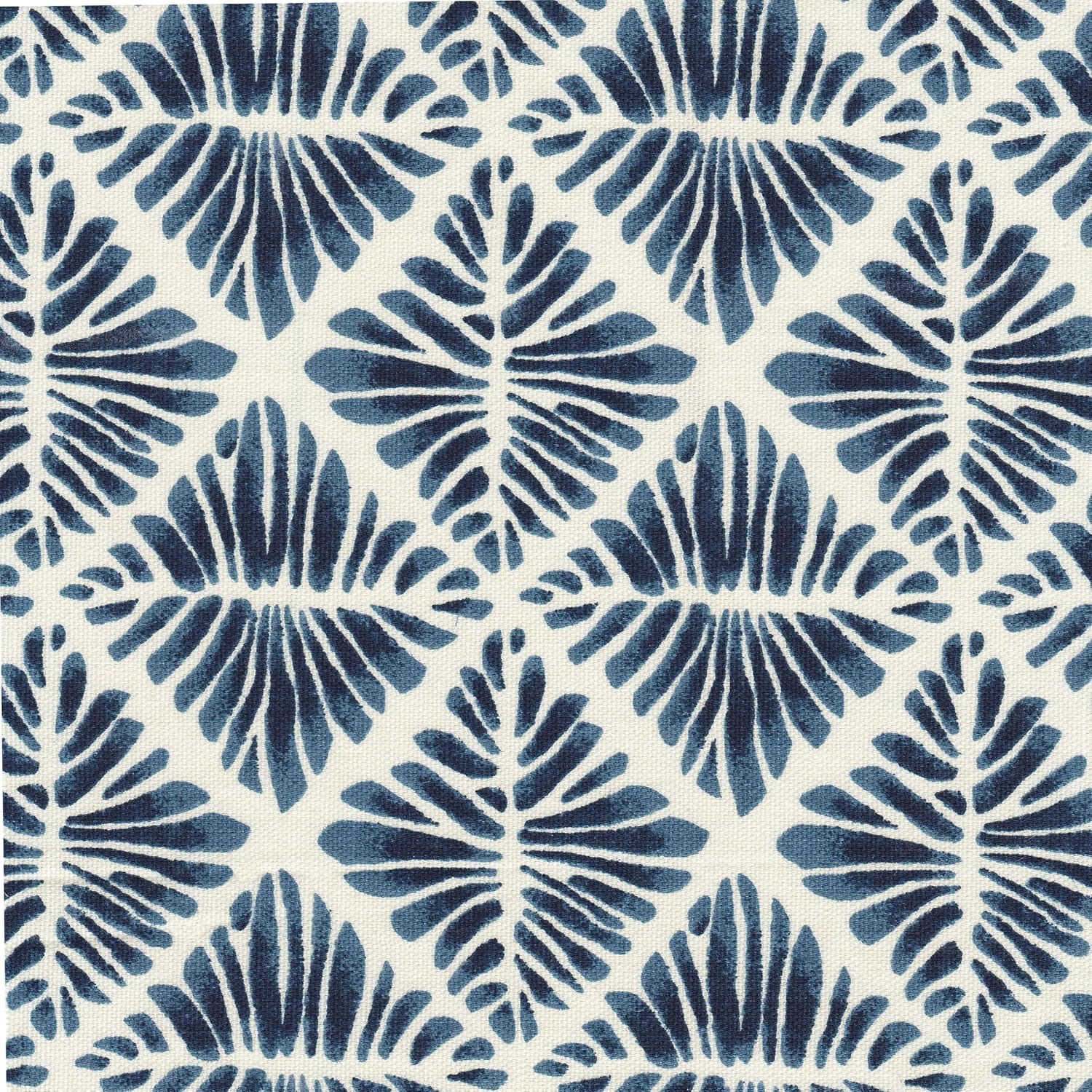 HomePop Large Decorative Storage Bench - Blue Geometric Pattern