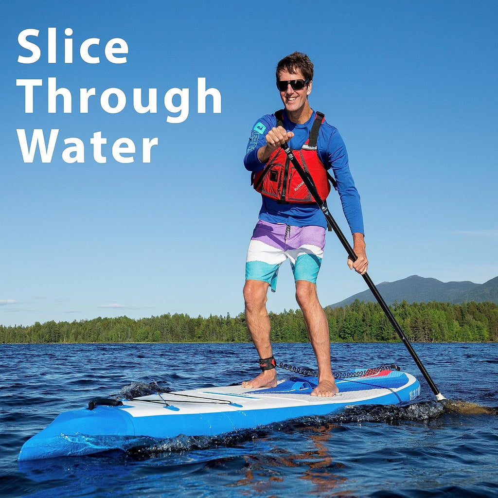Sea Eagle NeedleNose 12'6' Inflatable Lightweight High Pressure Drop Stitch Stand Up Paddle Board Patented Wave Piercing Bow, with SUP Paddle, Pump, Slide in Skeg and Backpack